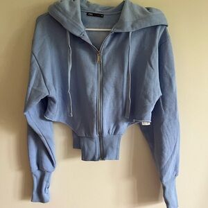 Zara cutout zip up